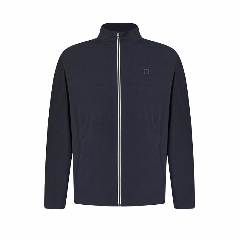 Мужская куртка Fila Woven Jkt (синяя)
