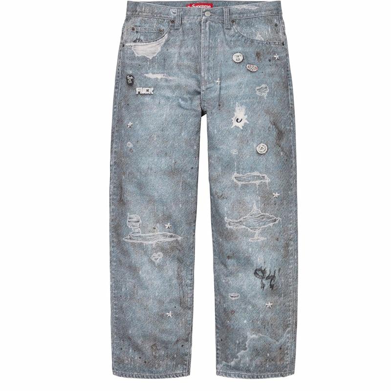Джинсы Supreme HJR (синие)