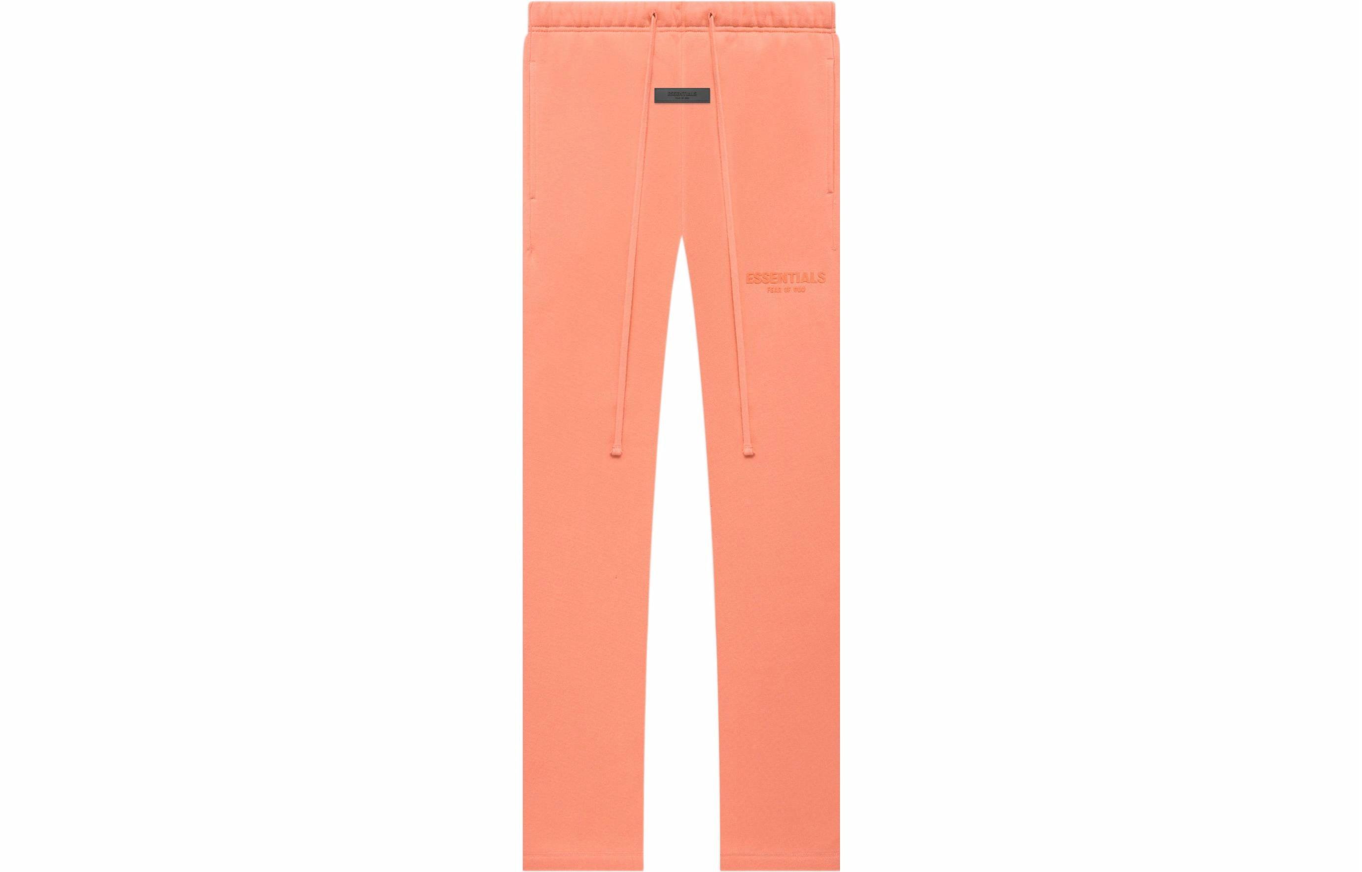 Мужские штаны Fear Fear of God Essentials FW22 Relaxed Sweatpant (коралловые)