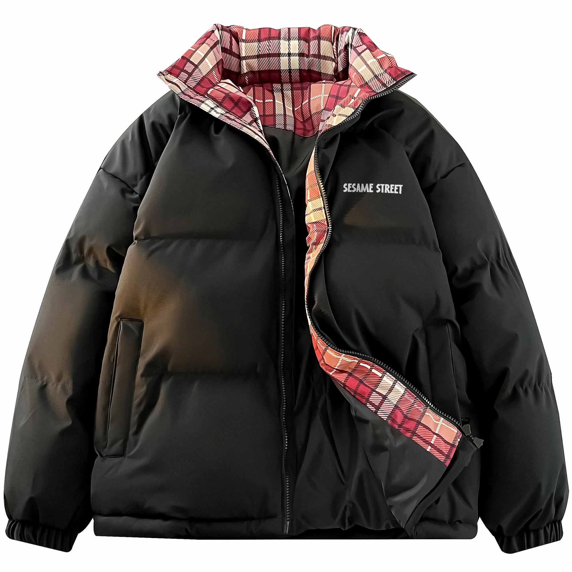Куртка SESAME STREET Plaid Cotton (серая)
