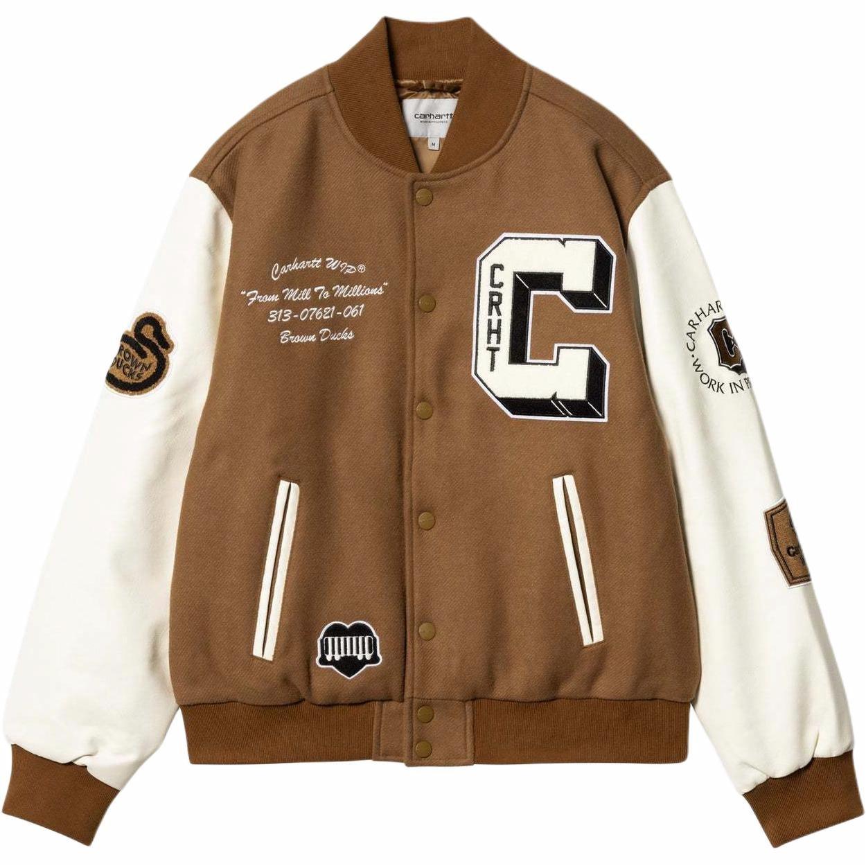 Мужская куртка Carhartt WIP (черно-серая)