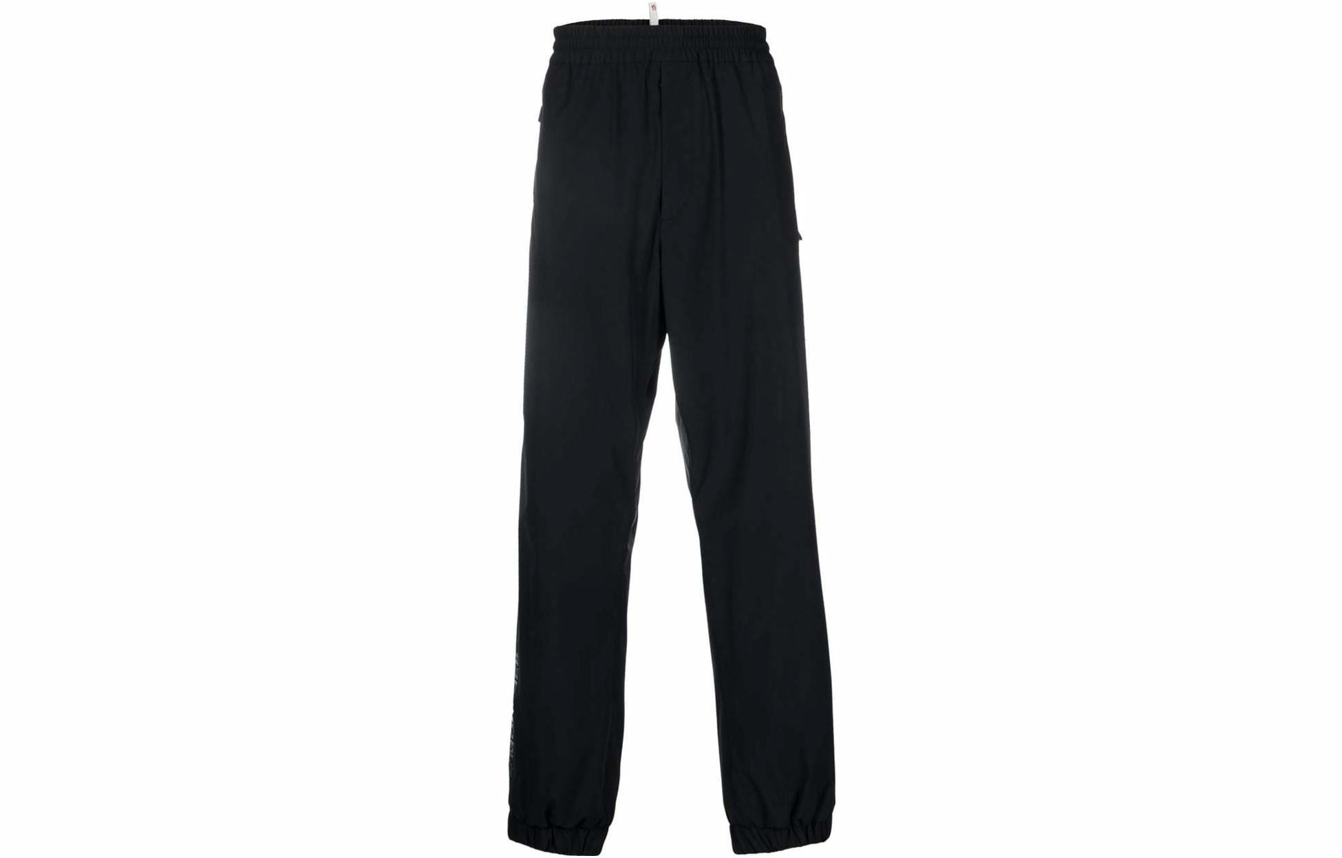 Мужские штаны Moncler H20972A000165399D999 (черные)