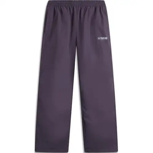 Li Ning Sports Life Collection Knitted Sweatpants Men's Sweet Grape Purple