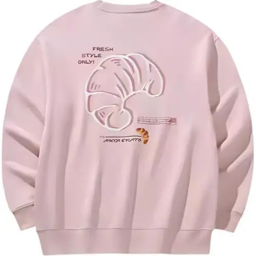Anta Lifestyle Collection Sports Lifestyle Collection Sweatshirt Unisex Winter Pink Flame
