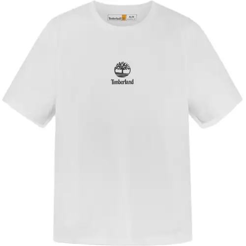 Timberland SS25 T Shirt Unisex White