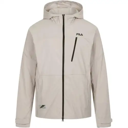 FILA Jackets & Coats Unisex Gray Beige