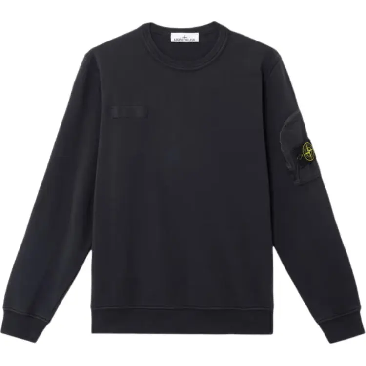 STONE ISLAND Compass Patch Crewneck Sweatshirt