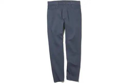 UNIQLO Casual Pants Unisex Asphalt Gray Moderate Slim Fit Pants