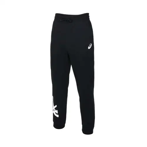 Asics Knitted Sweatpants Men's Black White