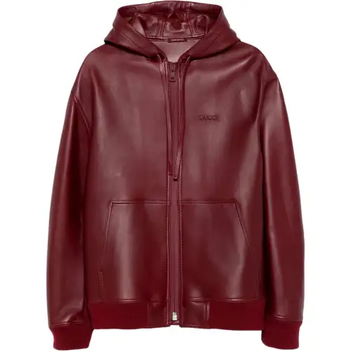 GUCCI Logo-embroidered Jacket