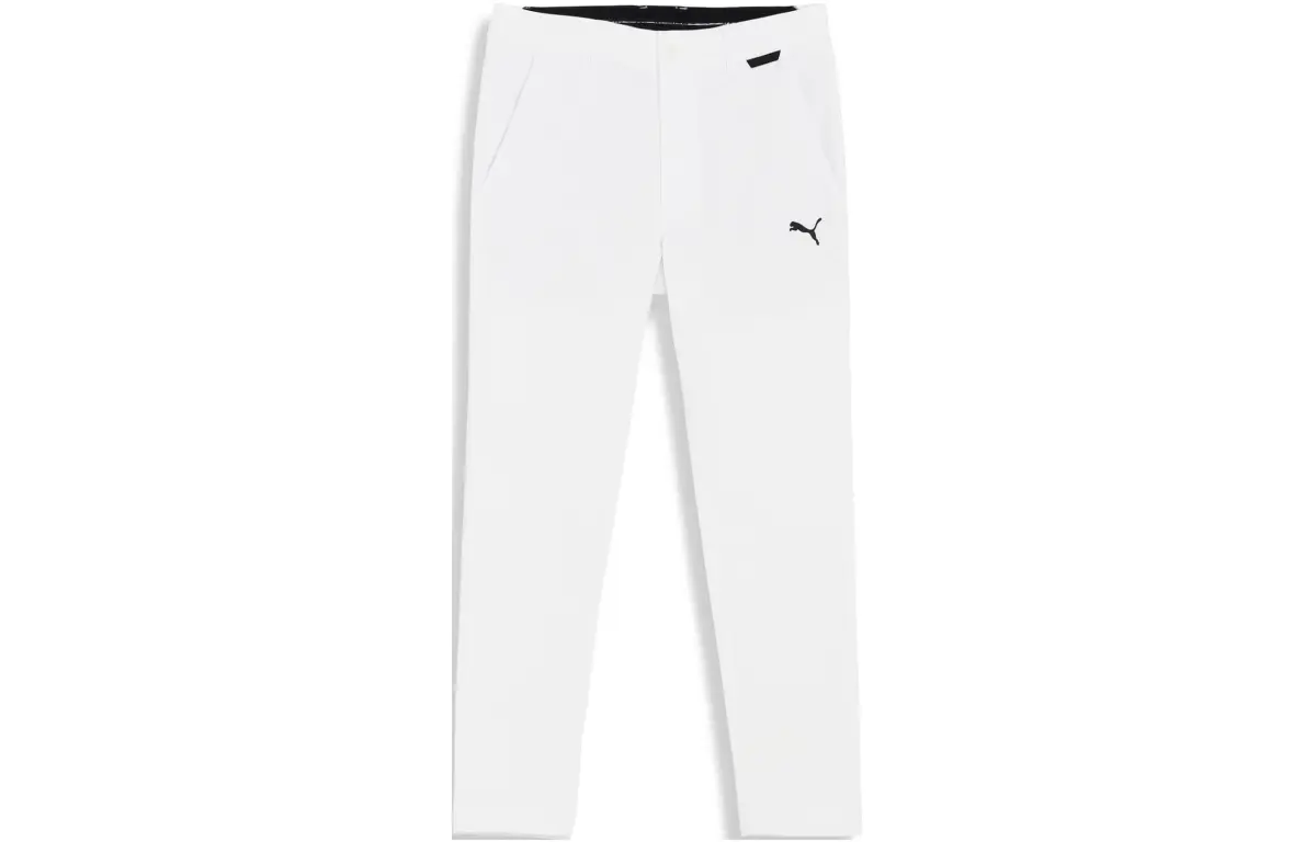 PUMA Casual Pants Men's White Moderate Other