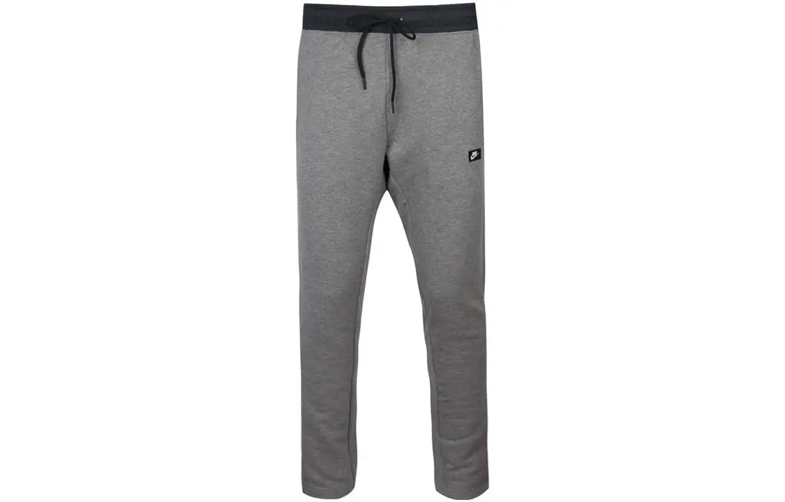 Nike Casual Pants Men's Gray Moderate Straight Fit Pants