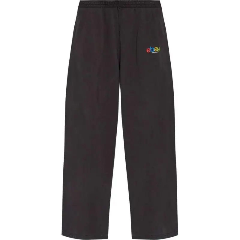 Balenciaga Slogan embroidered Track Pants