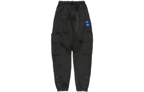 OFF WHITE Parachute Logo Print Pants