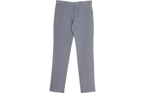 PRADA Casual Pants Men's Gray Moderate Straight Fit Pants