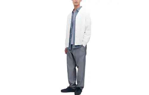 UNIQLO Casual Pants Men's Dark Blue