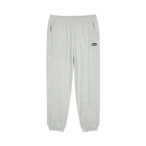 Skechers Knitted Sweatpants Men's Medium Heather Gray