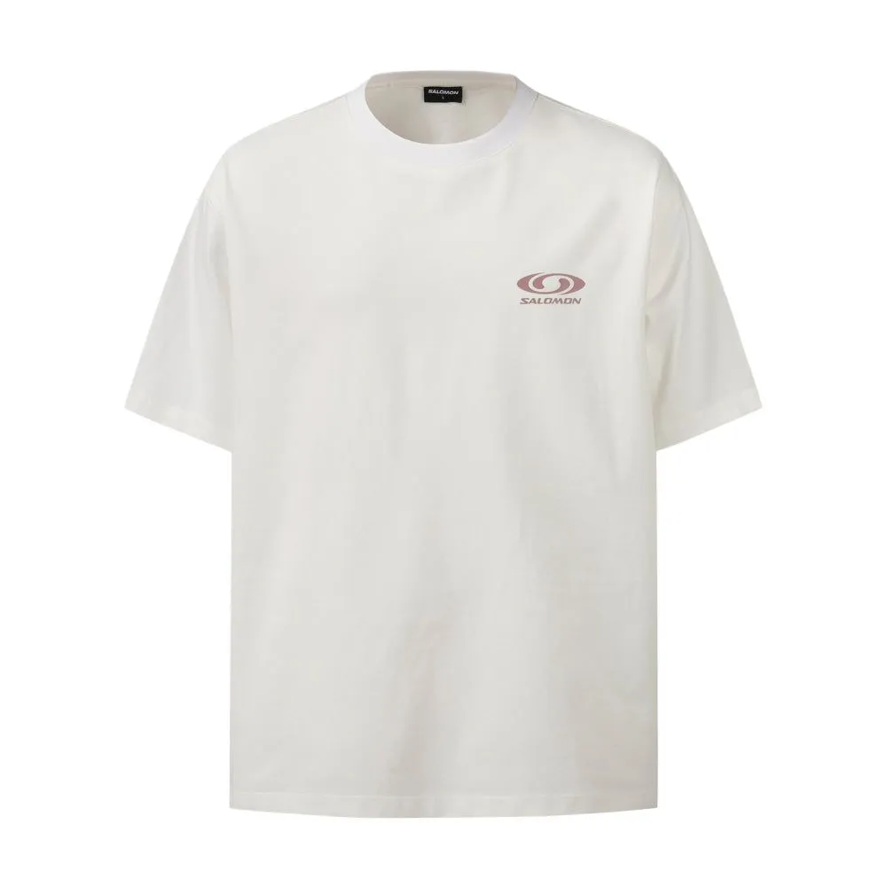 SALOMON UNI T Shirt Unisex Ecru