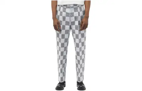 KENZO Patchwork Tailored Trousers