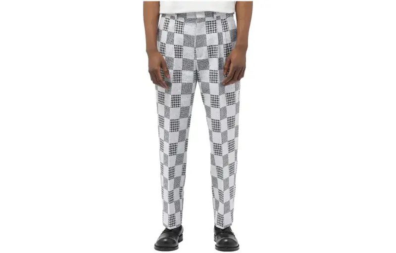 KENZO Patchwork Tailored Trousers