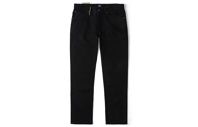 Lee Jeans Men's Black Moderate Slim Fit Pants