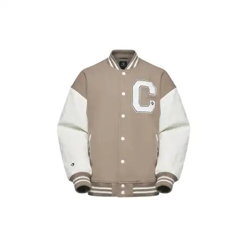 Converse Baseball Jacket Men's Brown