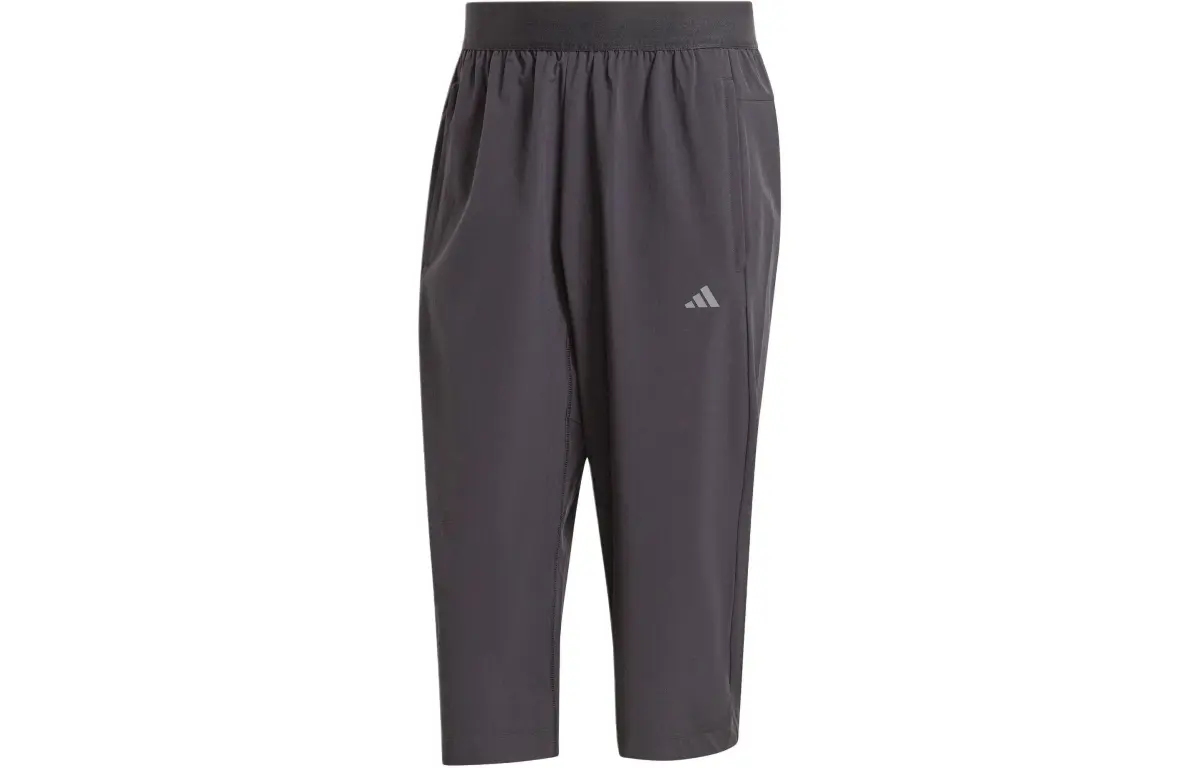 Adidas Farm Rio Yoga 3/4 Pants Knitted Sweatpants Men's Black