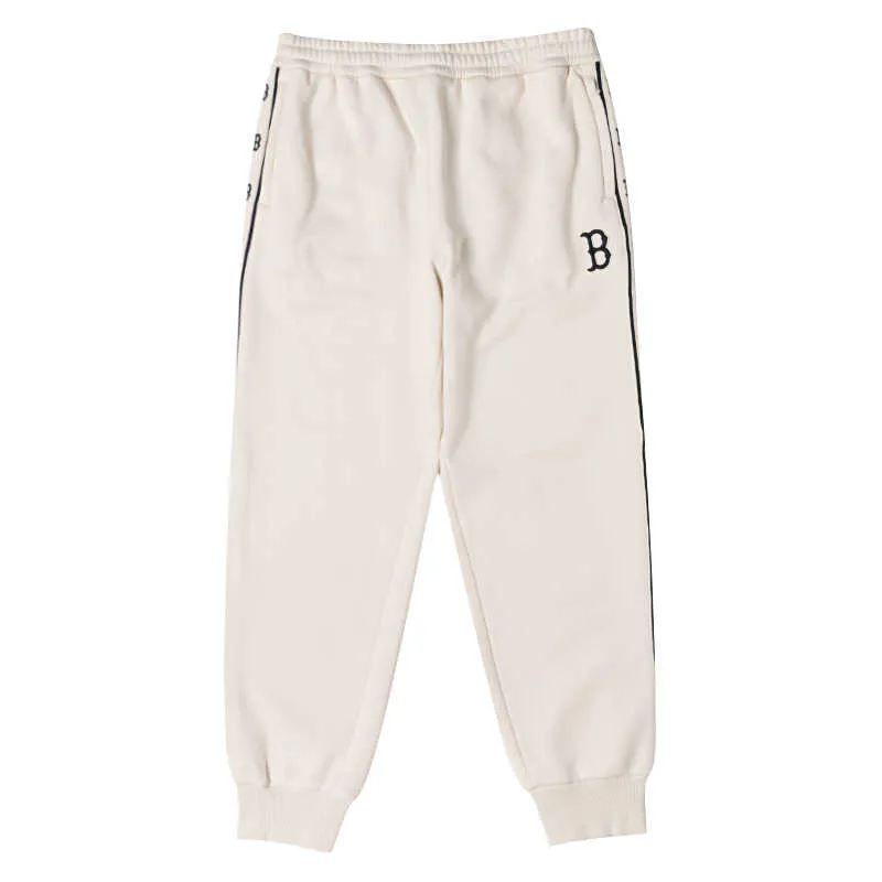 MLB Basic Boston Red Sox Knitted Sweatpants Unisex White
