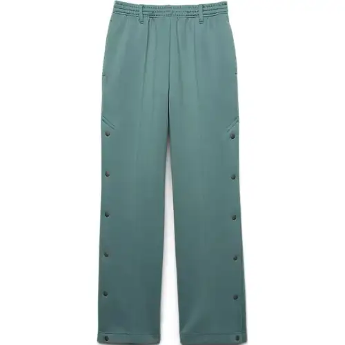 Asics AW24 SIDE SNAP KNIT PANTS Knitted Sweatpants Unisex Celadon
