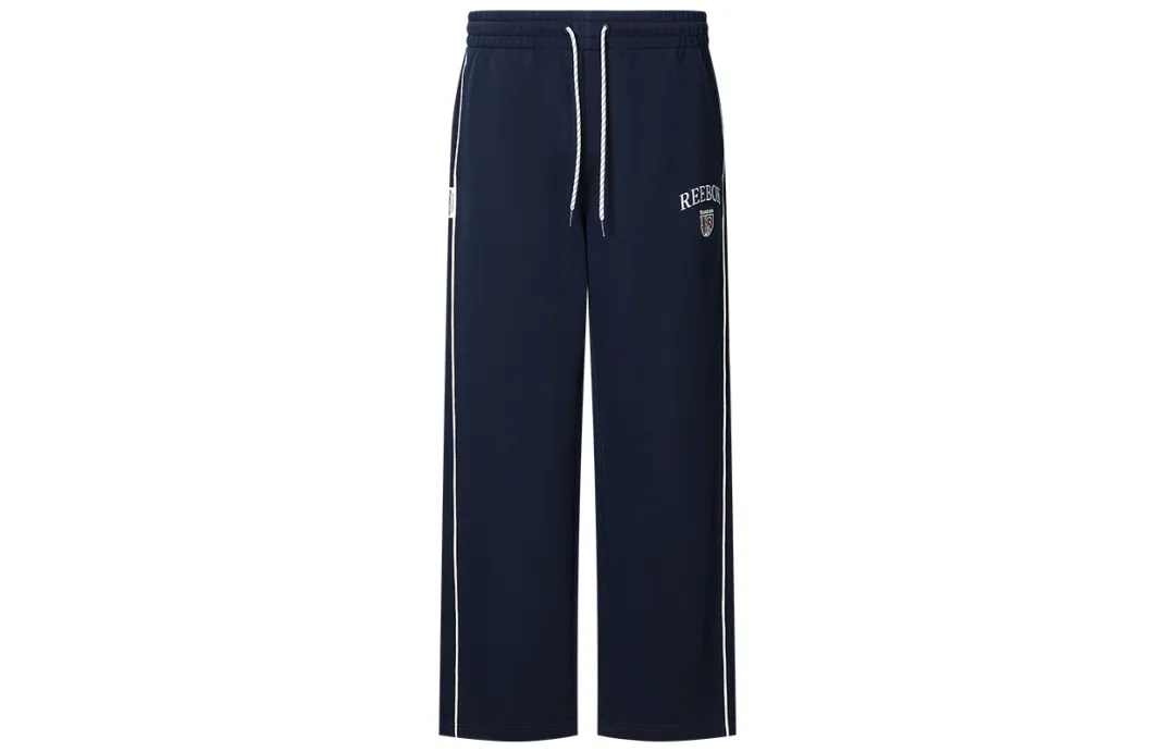 Reebok Knitted Sweatpants Unisex Navy Blue