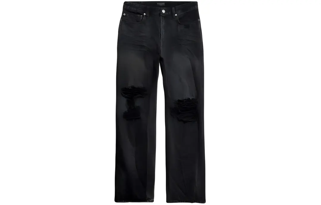 Balenciaga Jeans Regular Fit Unisex Black