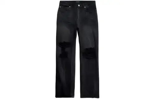 Balenciaga Jeans Regular Fit Unisex Black