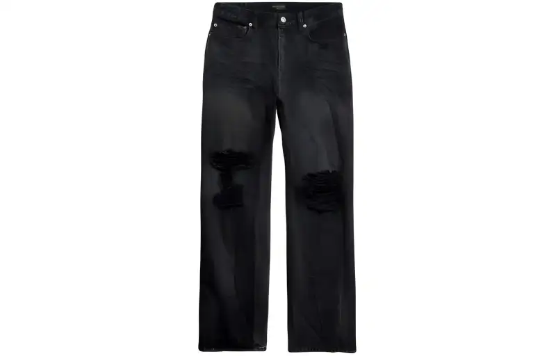 Balenciaga Jeans Regular Fit Unisex Black
