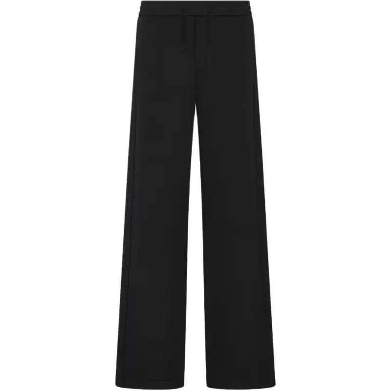 DIOR Knitted Sweatpants Men's Black