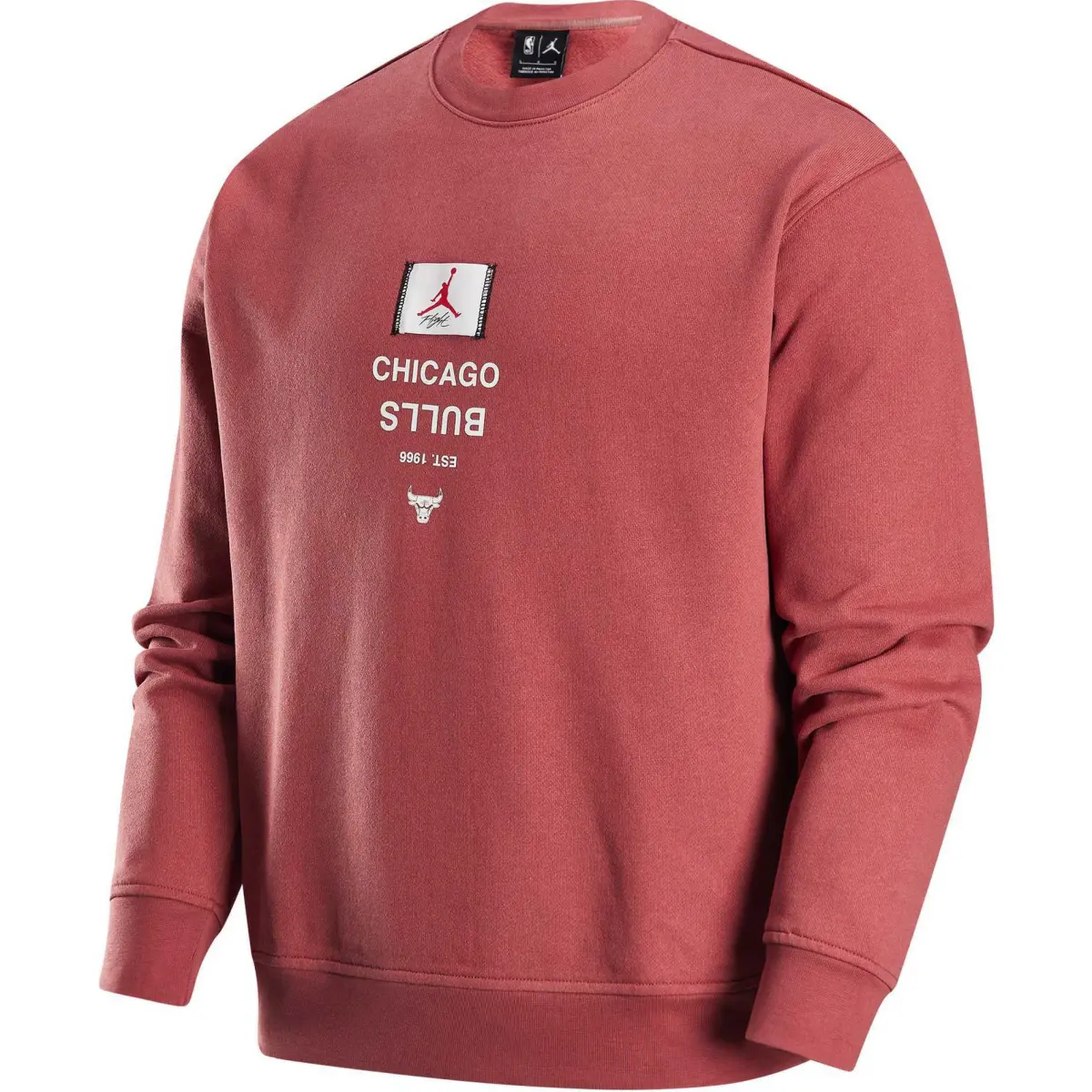 Jordan x NBA Chicago Bulls Sweatshirt Men's Canyon Rust Orange