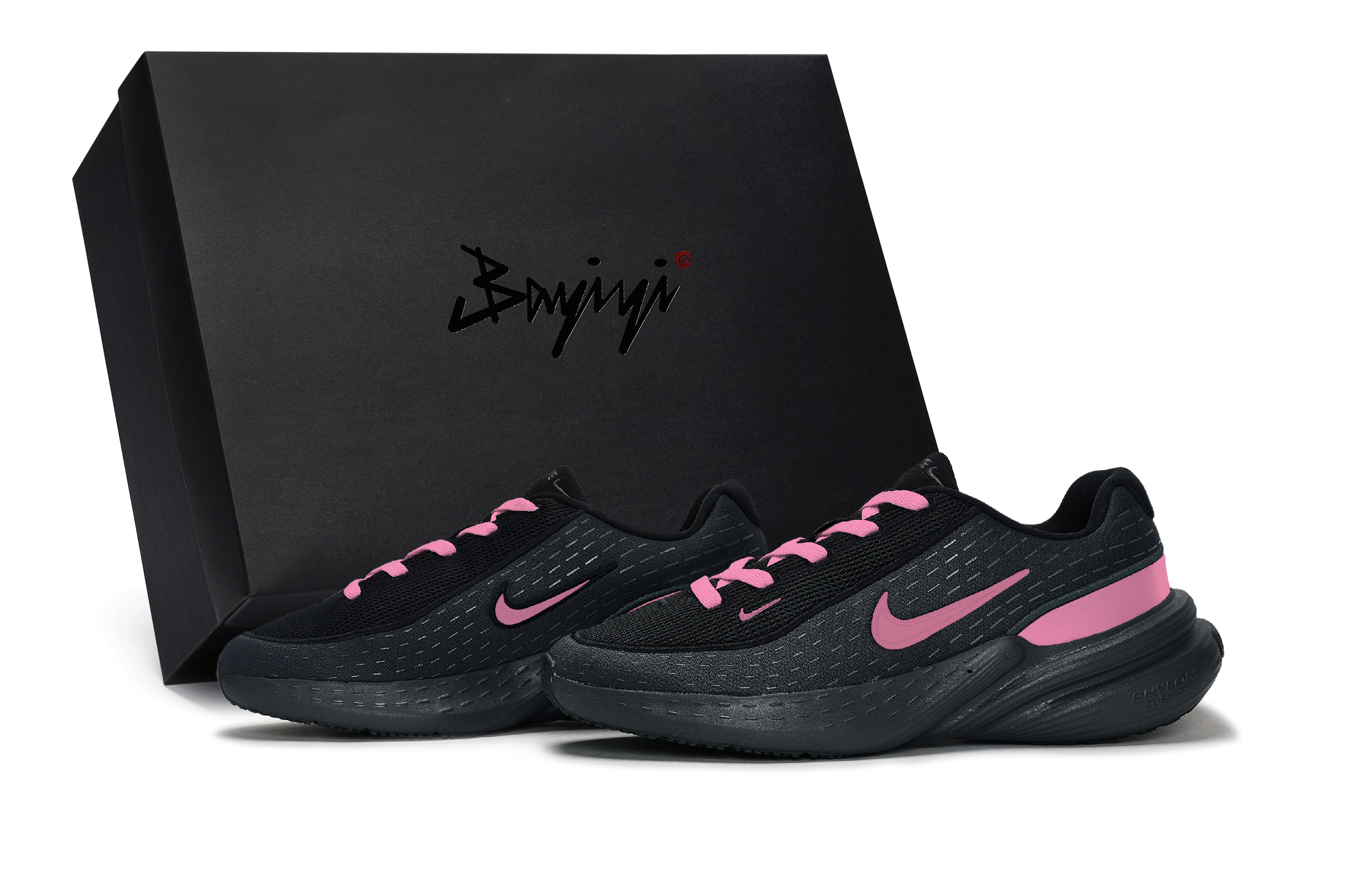 Nike Uplift SC Slip Resistant Abrasion Resistant Low top Running Shoes Unisex Black Barbie Pink