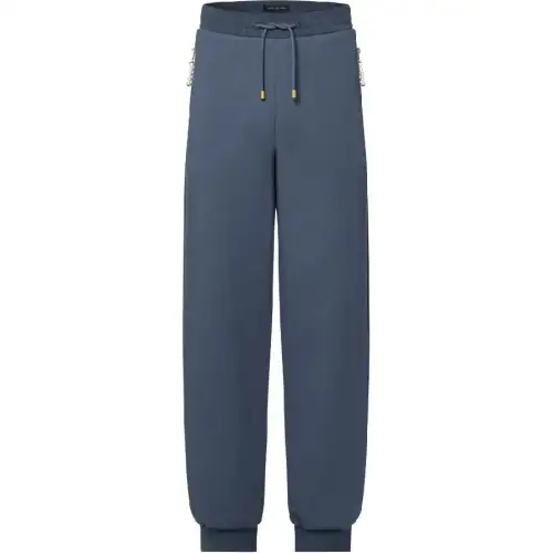 LOUIS VUITTON Embroidered Jersey Jogpants