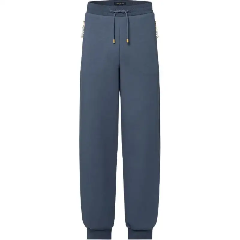 LOUIS VUITTON Embroidered Jersey Jogpants