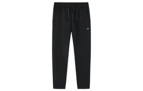 ANTA Variety Training Collection Casual Pants Men's Black Moderate Straight Fit Pants
