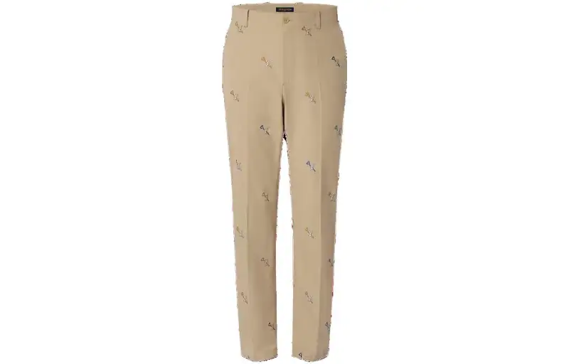 LOUIS VUITTON FW23 Casual Pants Men's Beige