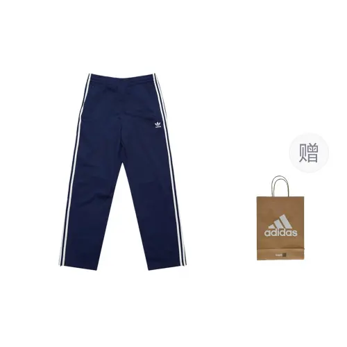 Adidas Originals Knitted Sweatpants Men's Dark Blue Shopping Bag
