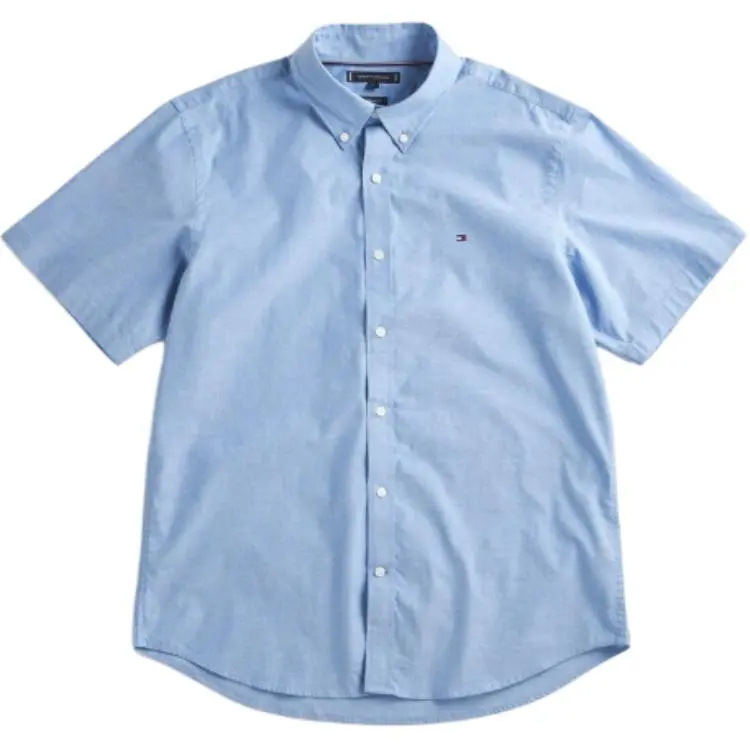 Tommy Hilfiger SS25 Shirt Men's Blue