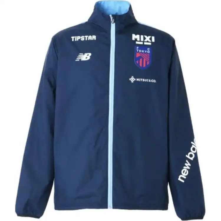 New Balance FC Tokyo FW24 Trench Coat Unisex Dark Blue
