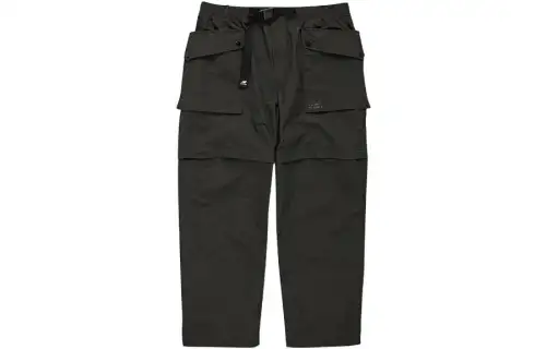 New Balance Casual Pants Unisex Army Green Moderate Straight Fit Pants