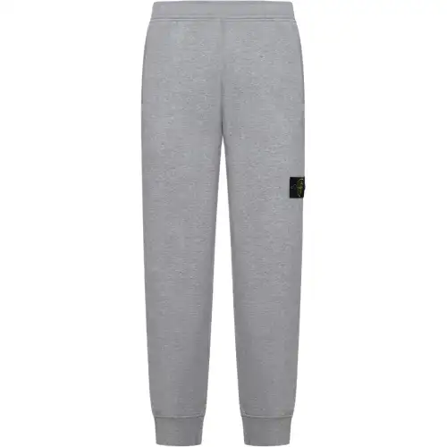 STONE ISLAND Logo Patch Tapered-Leg Sweatpants