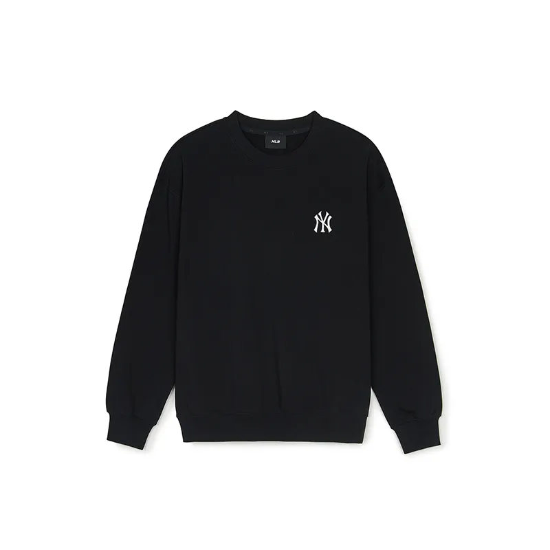 MLB New York Yankees Monogram SS25 Sweatshirt Unisex Black