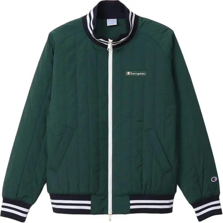 Champion FW24 Puffer Jacket Men's Dark Green