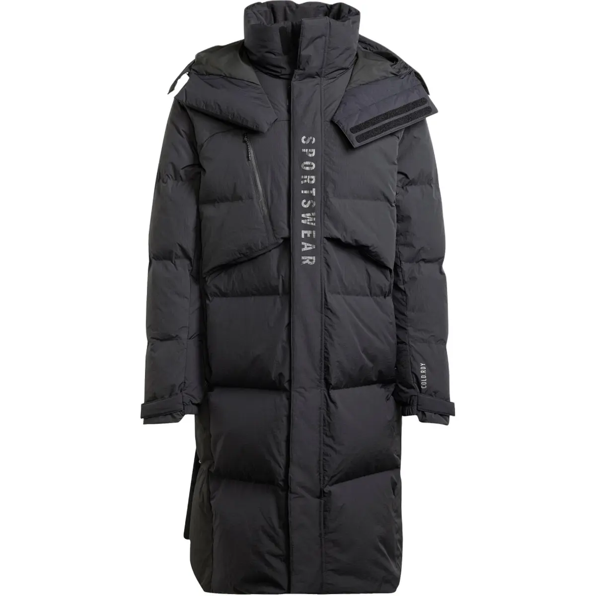 Adidas Sportswear Cold.Rdy GOOSE DOWN LONG COAT Down Jackets & Coats Men's Black