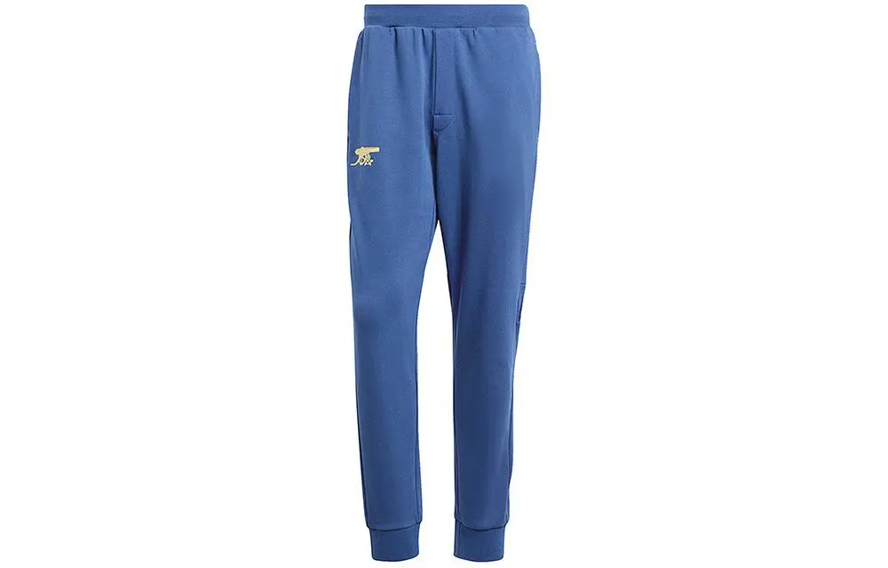Adidas Knitted Sweatpants Men's Blue