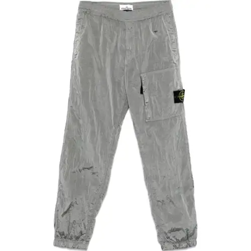 STONE ISLAND Compass-badge Trousers